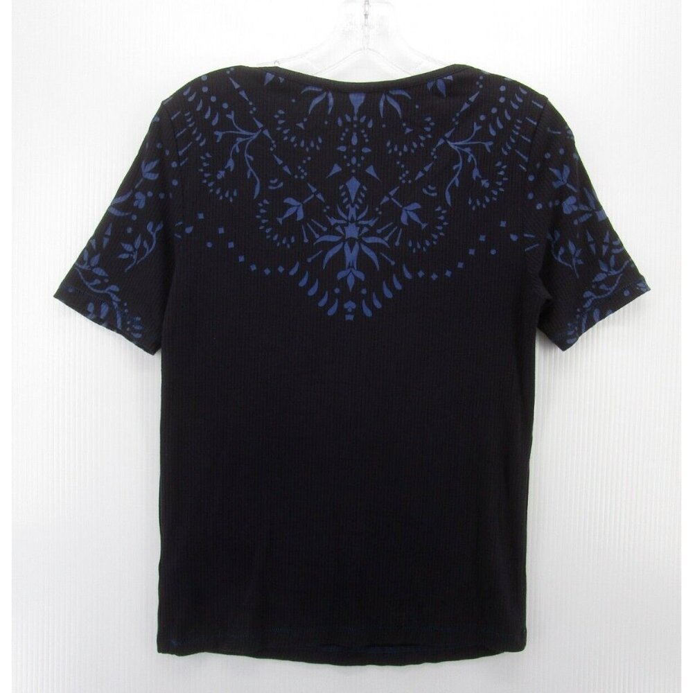 Desigual Sweater Medium Pullover Floral Abstract … - image 6